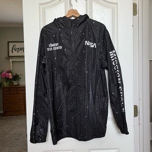 XL NASA lightweight windbreaker/rain coat